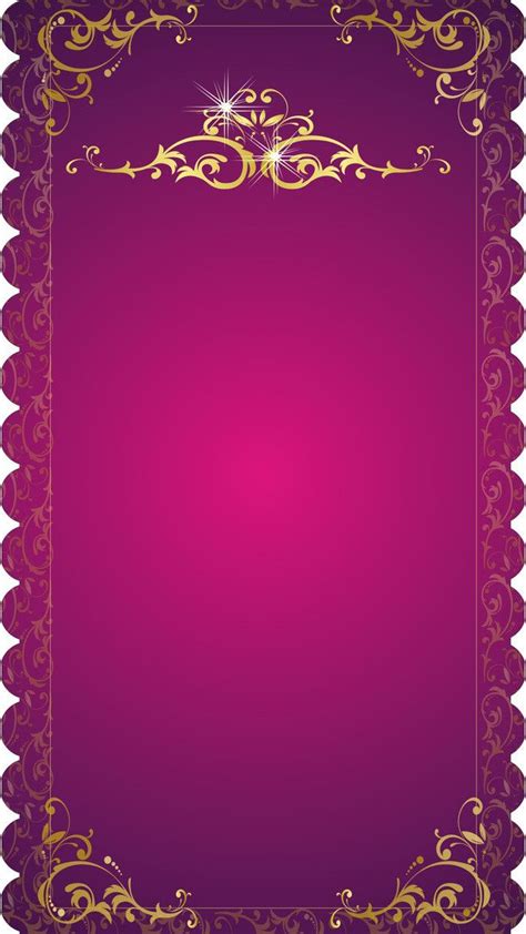 wedding invitation vector background material indian