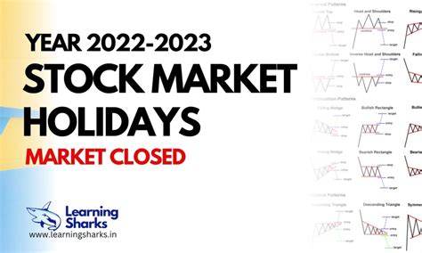 Stock Market Holidays 2022 Bse And Nse List