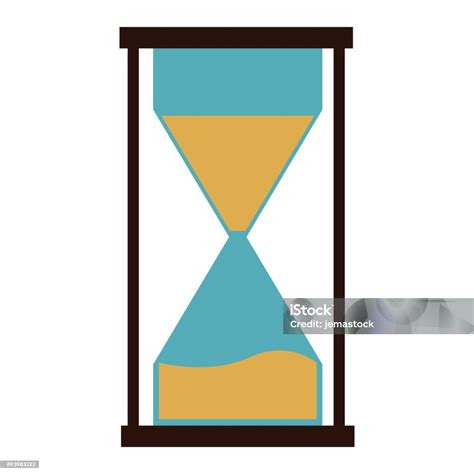 Simbol Waktu Jam Pasir Ilustrasi Stok Unduh Gambar Sekarang Alat