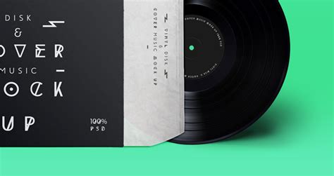 Template design mockup is free, you can use this template and modify according to your needs. Free Psd Vinyl Cover Record Mock Up