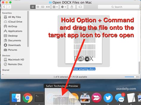 Ask Os X Daily How Do I Force Open A File On Mac