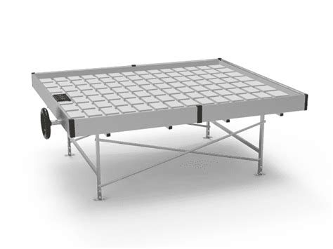 Ebb And Flow Benches For Greenhouse Hydroponic Cultivation