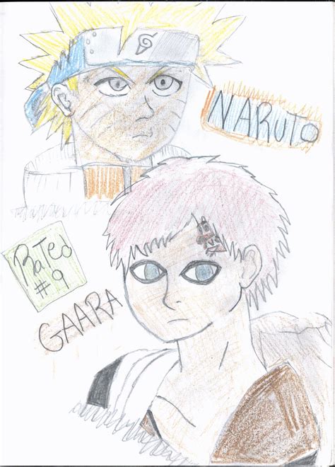 Naruto And Gaara By Rachel2005 Fanart Central