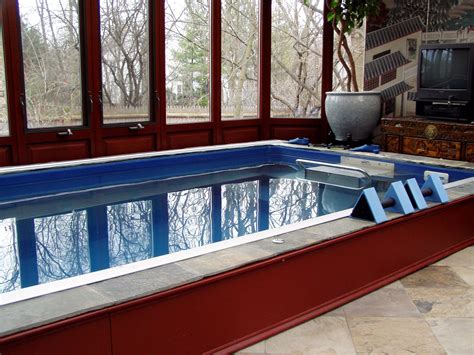 An Indoor Endless Pool Installation By Mhd Builders Swim Spa Outdoor