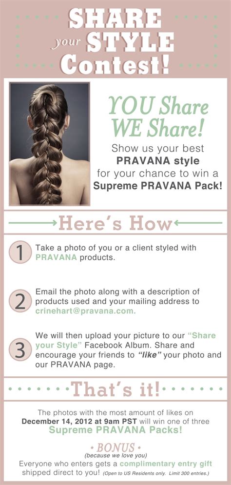 You Share We Share Show Us Your Best Pravana Style For Your Chance