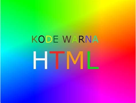 D aftar kode warna lengkap , berikut adalah daftar warna yang mempunyai artikel di wikipedia. Daftar Kode Warna Html Lengkap Ahadi