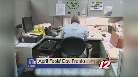 The Buzz April Fools Pranks In The Workplace Youtube