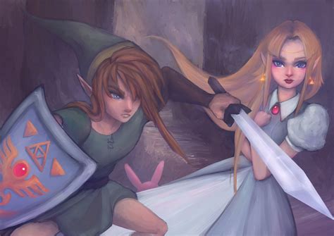 The Legend Of Zelda A Link To The Past By Glaciie On