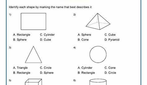 geometry 3rd grade worksheet