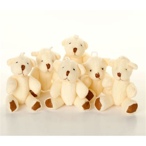 New White Teddy Bears Small Cute And Cuddly T Present Birthday Xmas Ebay