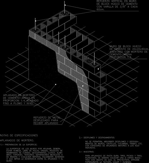 Cad Wall Details