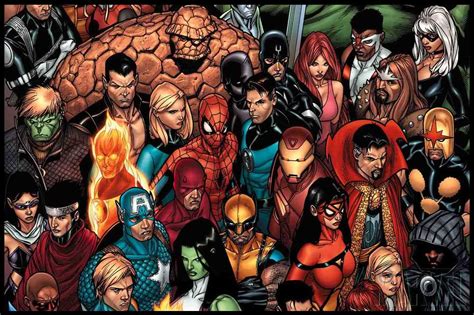 18 Marvel Characters Names List Pictures Gambaran