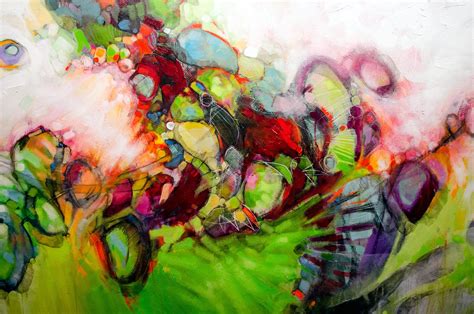 Blu Smith Is An Abstract Expressionist Artist In Victoria His