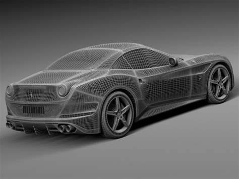 We support more than 23 software. Ferrari California T 2015 3D Model in Sport Cars 3DExport