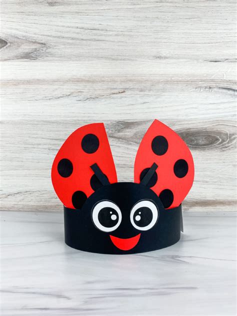 Ladybug Headband Craft For Kids Free Template
