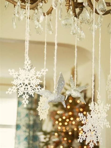 45 Snowflakes Inspiration Favorite Christmas Decorating Ideas  family