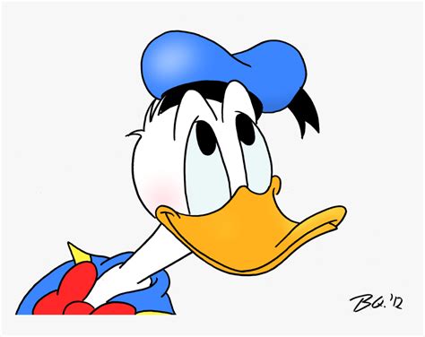 Donald Duck Face Hd Png Download Kindpng