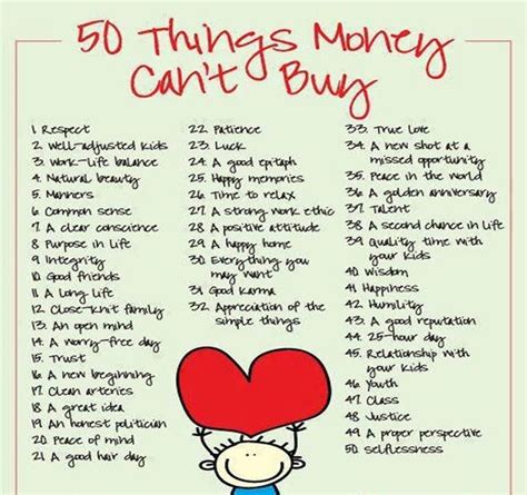 50 Things Money Cant Buy Great Quotes Quotes To Live By Me Quotes