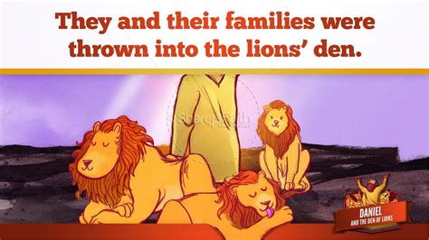 Daniel And The Lions Den Kids Bible Story