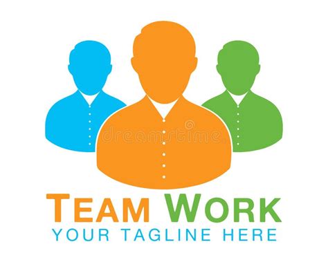Teamwork Logo Stock Vector Illustration Of Social 146230028