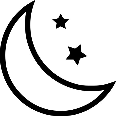 Moon Svg Png Icon Free Download 541489 Onlinewebfontscom