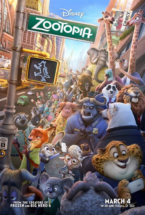 Walt Disney Animation Studios Zootopia Gets Official Poster ~ Kernel