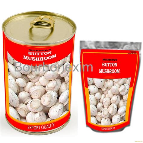 Button Mushrooms Canned And Pouched Productsindia Button Mushrooms