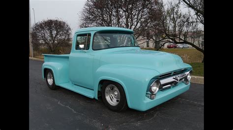 ) ford pick up trucks, econoline, ford cortina, (not a great quality video. 1956 Ford Pick Up F-100 Custom Street Rod ***FOR SALE ...