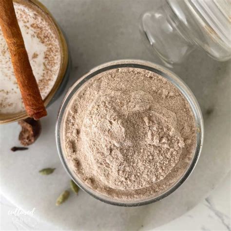 Easy And Delicious Diy Chai Latte Powder Cultured Table