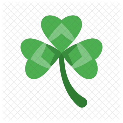 Free Three Leaf Clover Icon Of Flat Style Available In Svg Png Eps