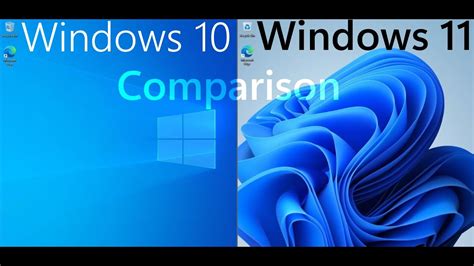 Windows 10 Vs Windows 11 Comparison Youtube
