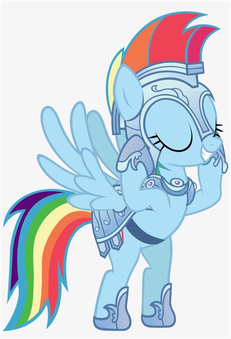 Rainbow Dash Pony Armor My Little Pony Rainbow Dash Crystal Empire