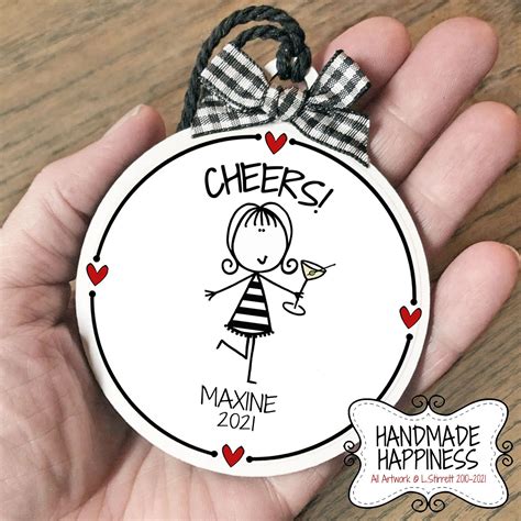 Girlfriend Ornament Personalized Girlfriend T Girl With Etsy