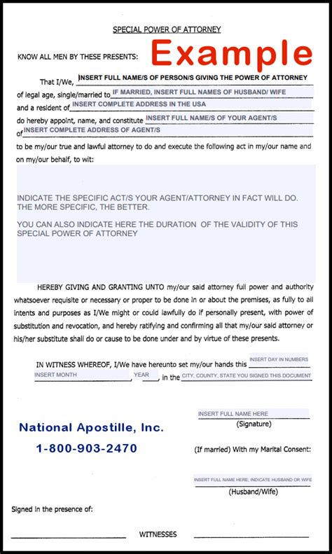 View Special Power Of Attorney Form Philippines Pdf Images Picture