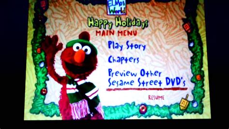 Elmos World Happy Holidays Youtube