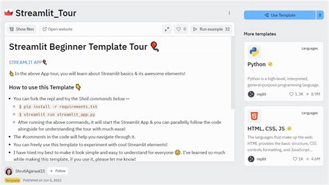 How To Build Streamlit Apps On Replit
