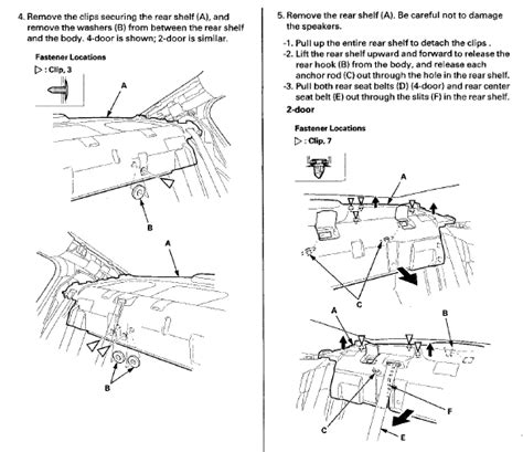 Qanda Honda Accord Back Seat Release How To Fold Down And Fix Broken Latch