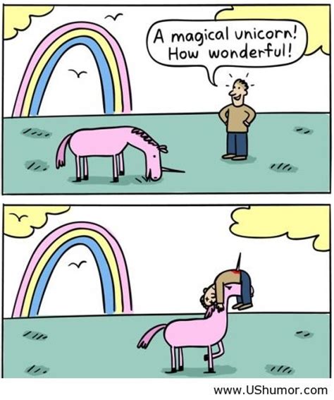 A Magical Unicorn Us Humor Funny Pictures Image 799219 By Imfunny