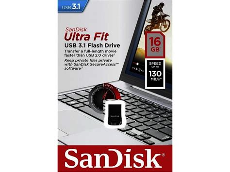 Sandisk Ultra Fit Usb 31 Flash Drive 16gb Preise Und Testberichte