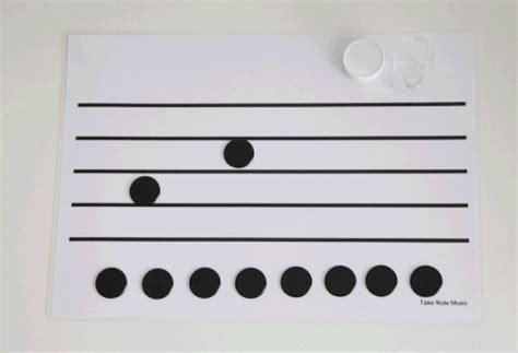 Giant Floor Stave Kit - Take Note Music