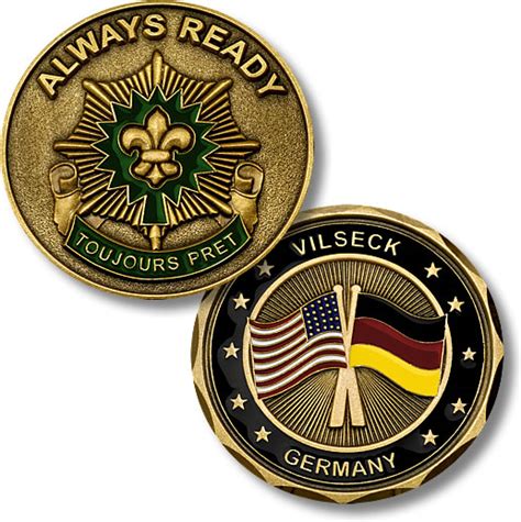 2nd Cavalry Regiment Vilseck Germany Coin