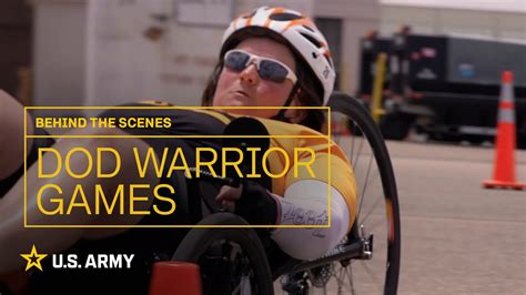 Behind The Scenes: Team Army at the DoD Warrior Games - YouTube