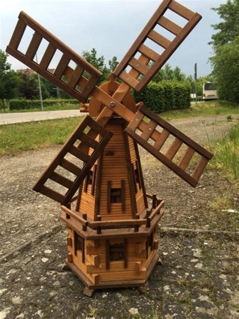 Moderne und neuartige gartendekoration mill aus edelstahl. Windmühle aus Holz // Gartendeko // Selbstgemacht Neu!! in ...