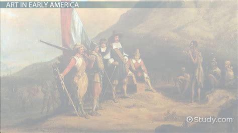 American Colonial Art Paintings Sculptures Artists Lesson Study Com