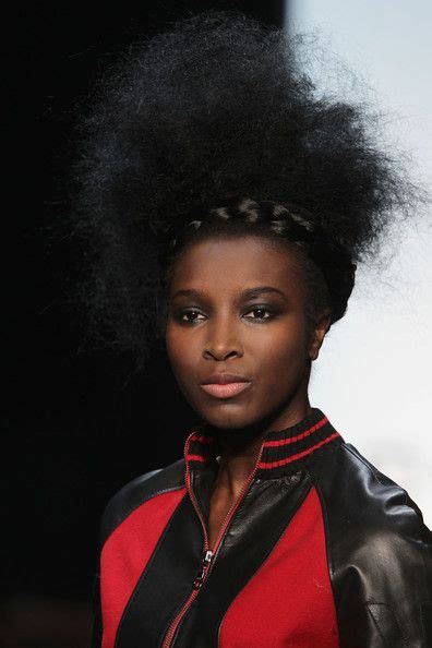 Fashion Week Afro Puffs And Braided Updos On The Runway Afro Puff