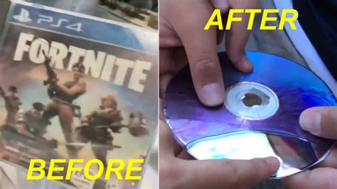 Destroying Kids Brand New Fortnite Disc Youtube