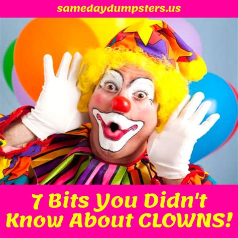 7 Facts About Clowns You Didnt Know Make Funny Faces Clown Send