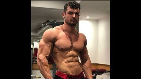 Handsome And Muscular Male Bodybuilder Also A Fashion Model From