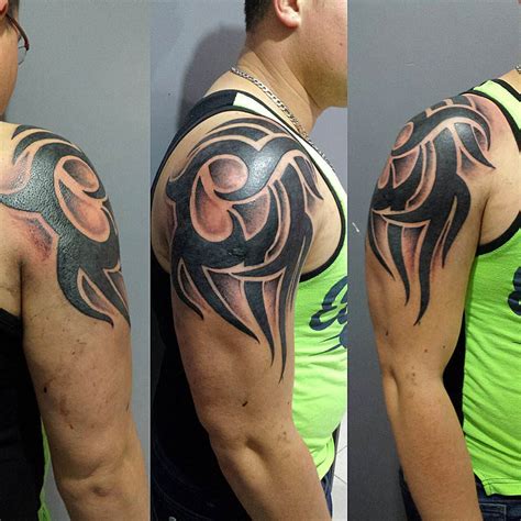 24 Tribal Shoulder Tattoo Designs Ideas Design Trends Premium Psd Vector Downloads