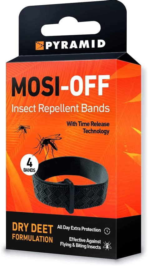Pyramid Mosi Off Insect Repellent Bands Uk Health